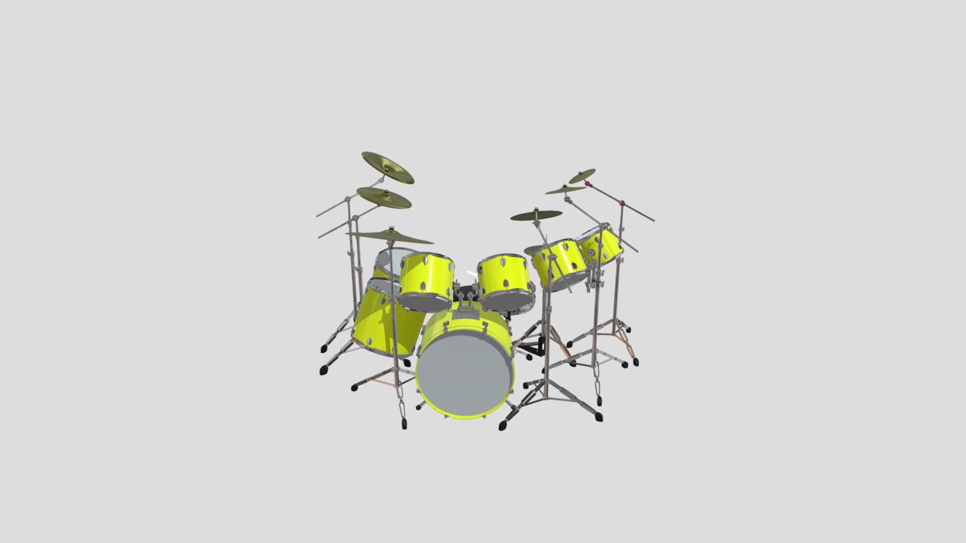 Drum Model - Download Free 3D model by lepbarnoski [29d7f49] - Sketchfab