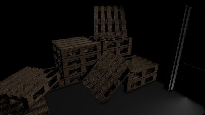 Wooden pallets – Modelo 3D gratuito STL