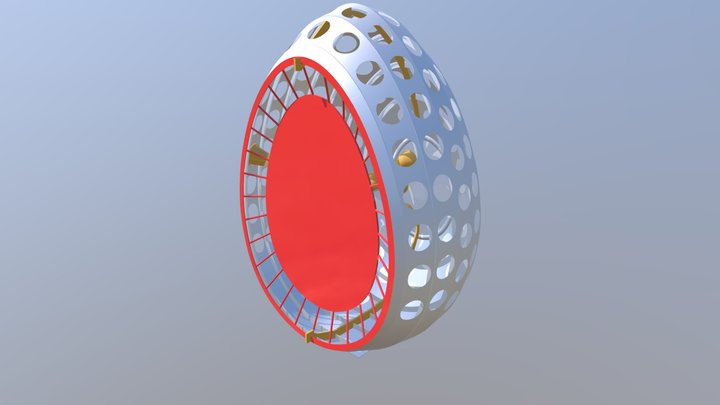 Цветочное + сьёмная часть 3D Model