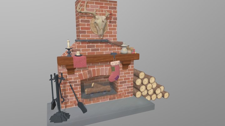 Final Fireplace – Gratis 3D-model STL
