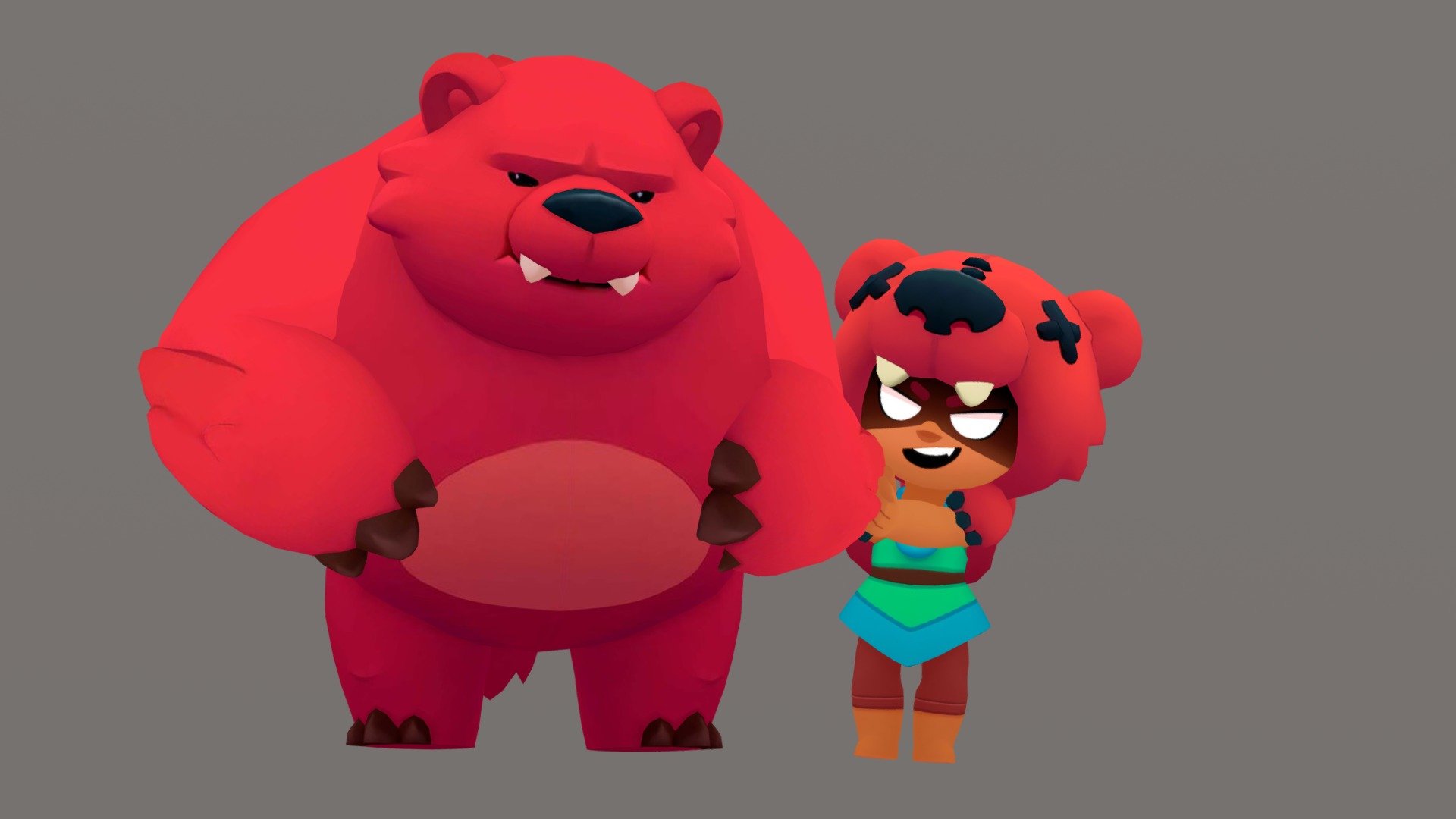 brawl stars nita pose - Download Free 3D model by eladri011 (@eladri ...