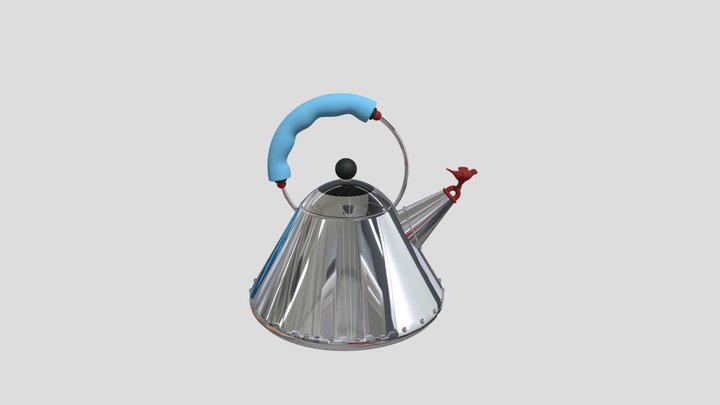 Tetera Alessa 3D Model
