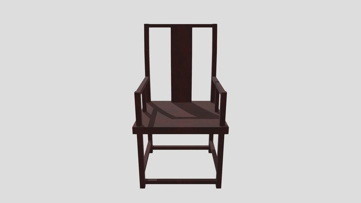 ws8_chineseChair 3D Model