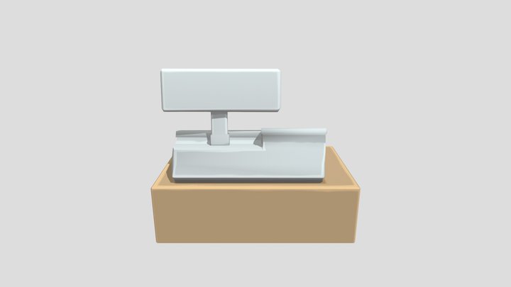 [Tomodachi Life: Living The Dream] Cash Register – Free 3D Model STL
