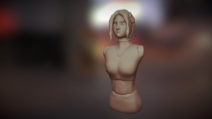 Girl (WIP) 3D Model