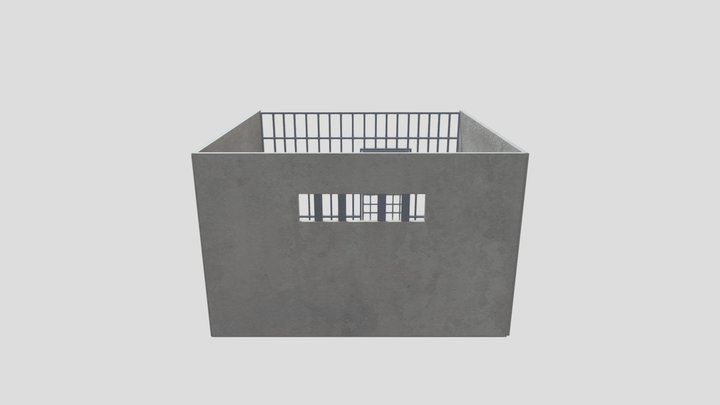 Prison cell 3D Model