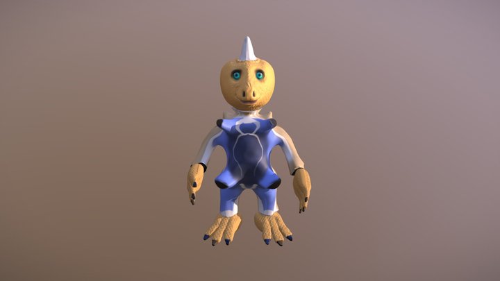 Animal/Digimon 3D Model