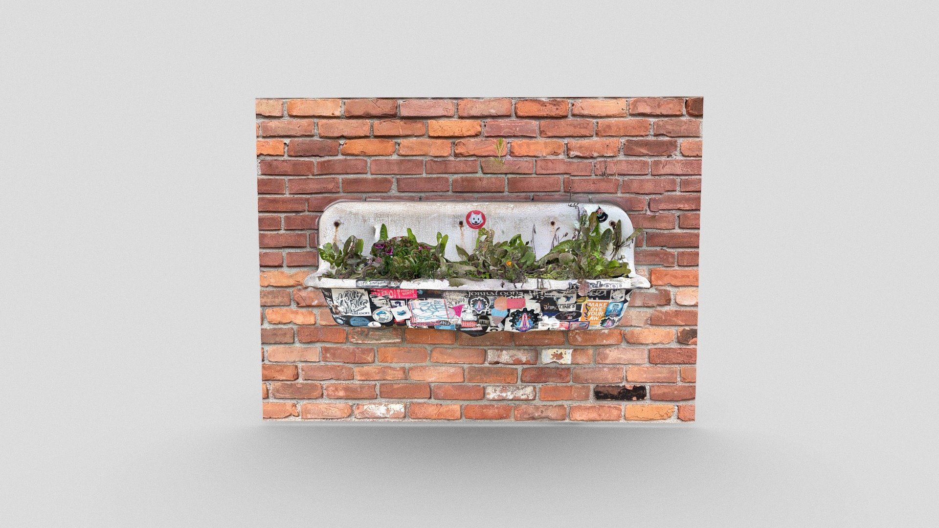 Day 206: Weeds Flowerpot