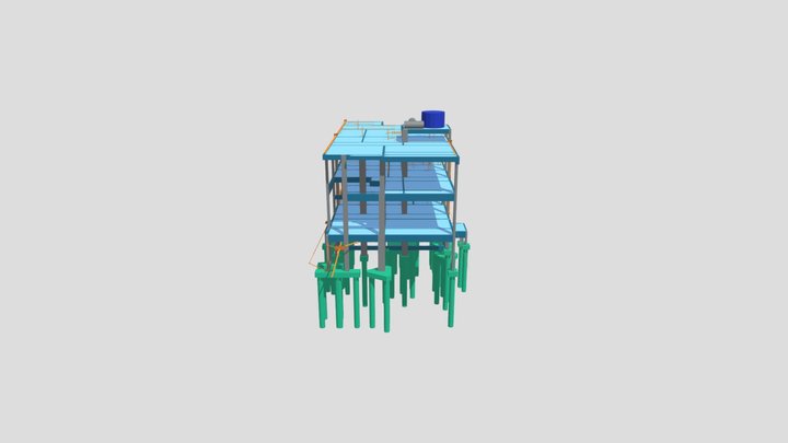Estrutural e Hidro 2 - Munayer Engenharia 3D Model