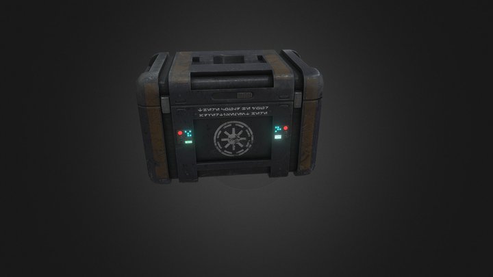 Cargo Box 3D Model