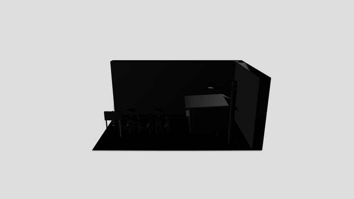 AlleyScene 3D Model