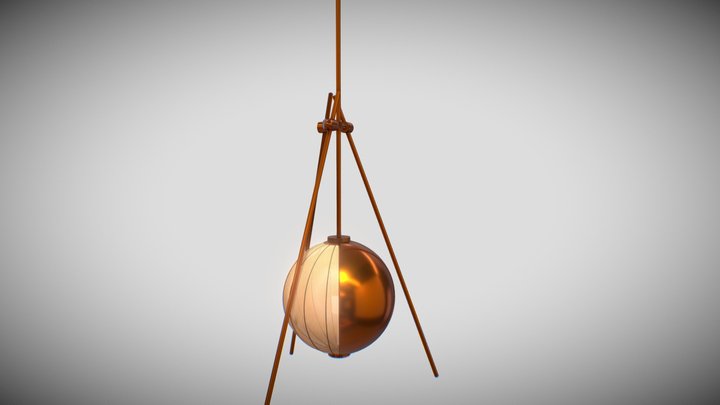 Hotel Lamp 3D Model