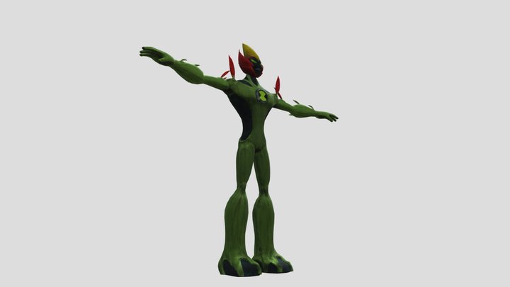 Ben 10 Alien Swarm - Goop 3D Model. by Waitingfortherender on DeviantArt