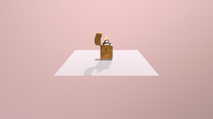 Encendedor 3D Model