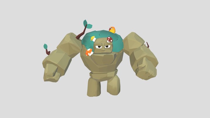Golem 3D Model
