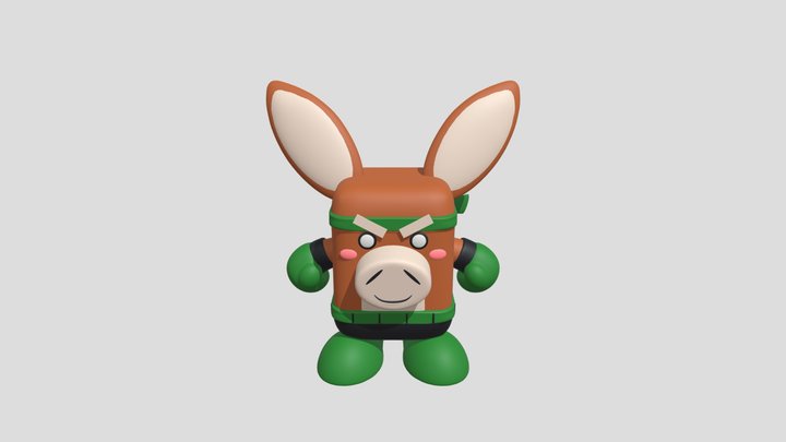 Combat 3D Model