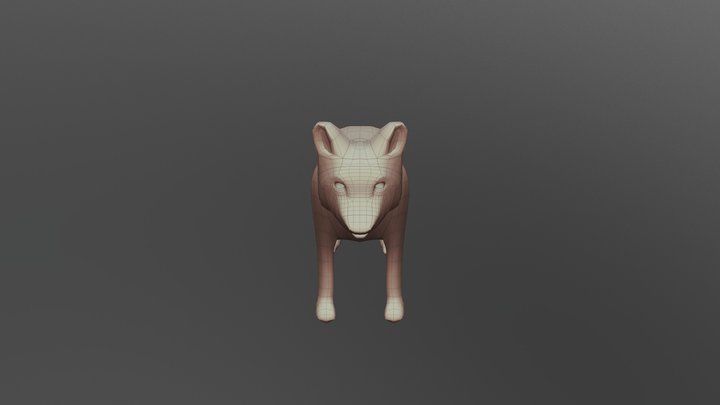 Wolf Final 3D Model