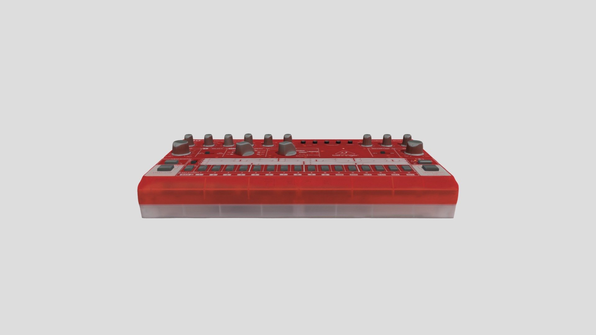 Scan Refinement of Drum Computer - 3D model by samora [29e1436] - Sketchfab