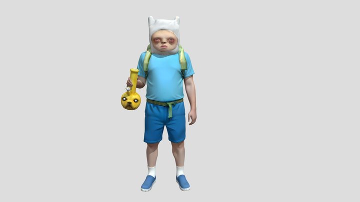 Drug Finn 3D Model