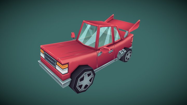 Super Cool Car 3D Model