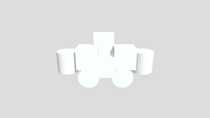 Flying crash 3D Model