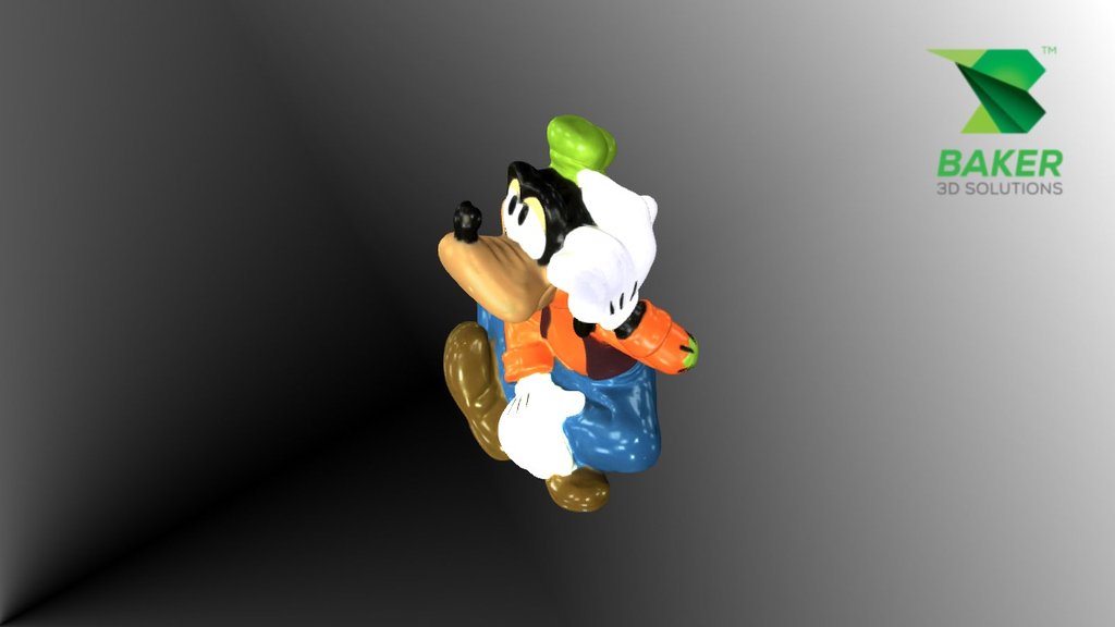Goofy- Artec 3D Scanner (Spider)