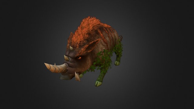 Boar 3D Model