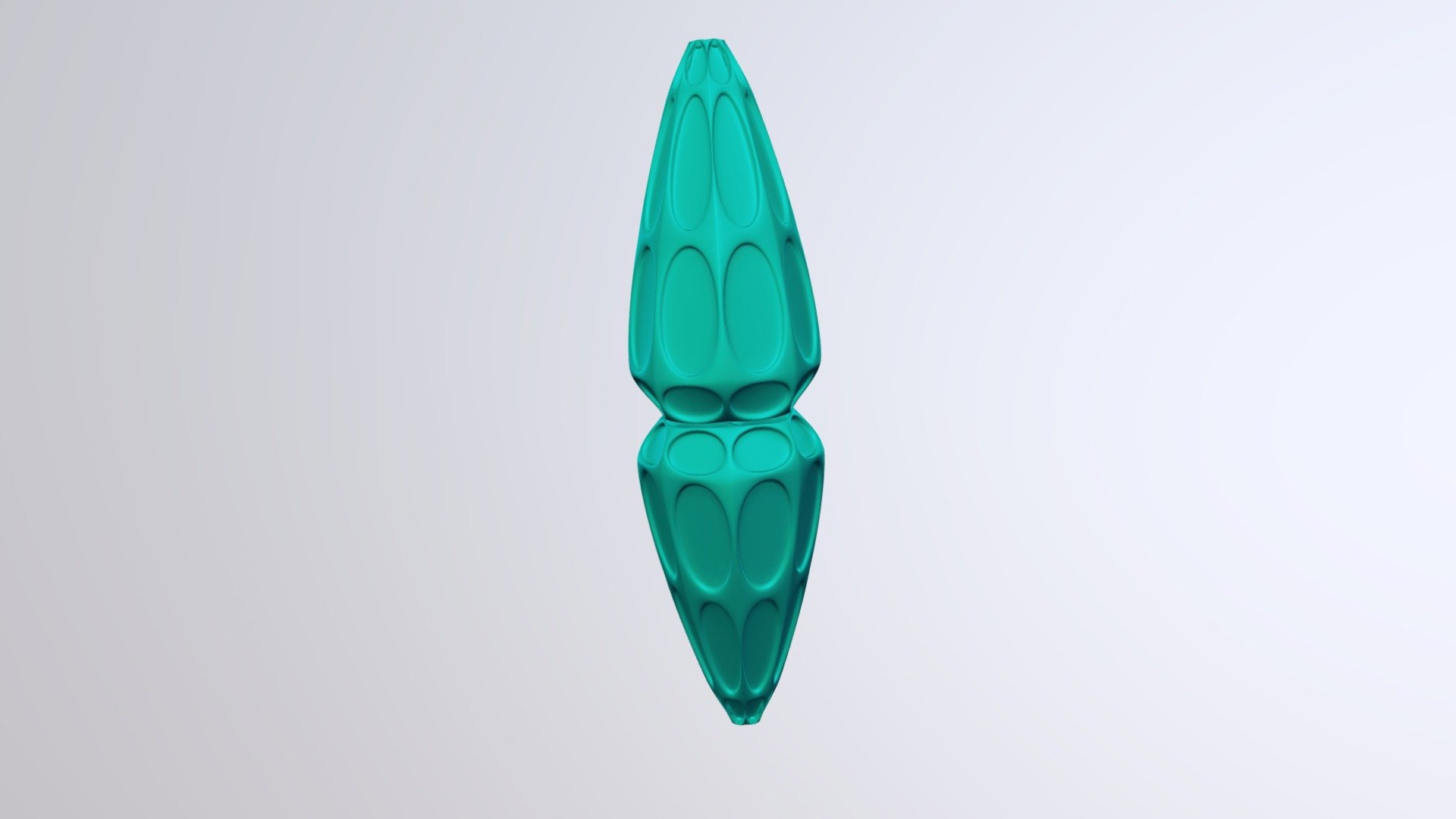 How to Model a Sequence Vase Mirror Design — Sketchfab embed 3D viewer