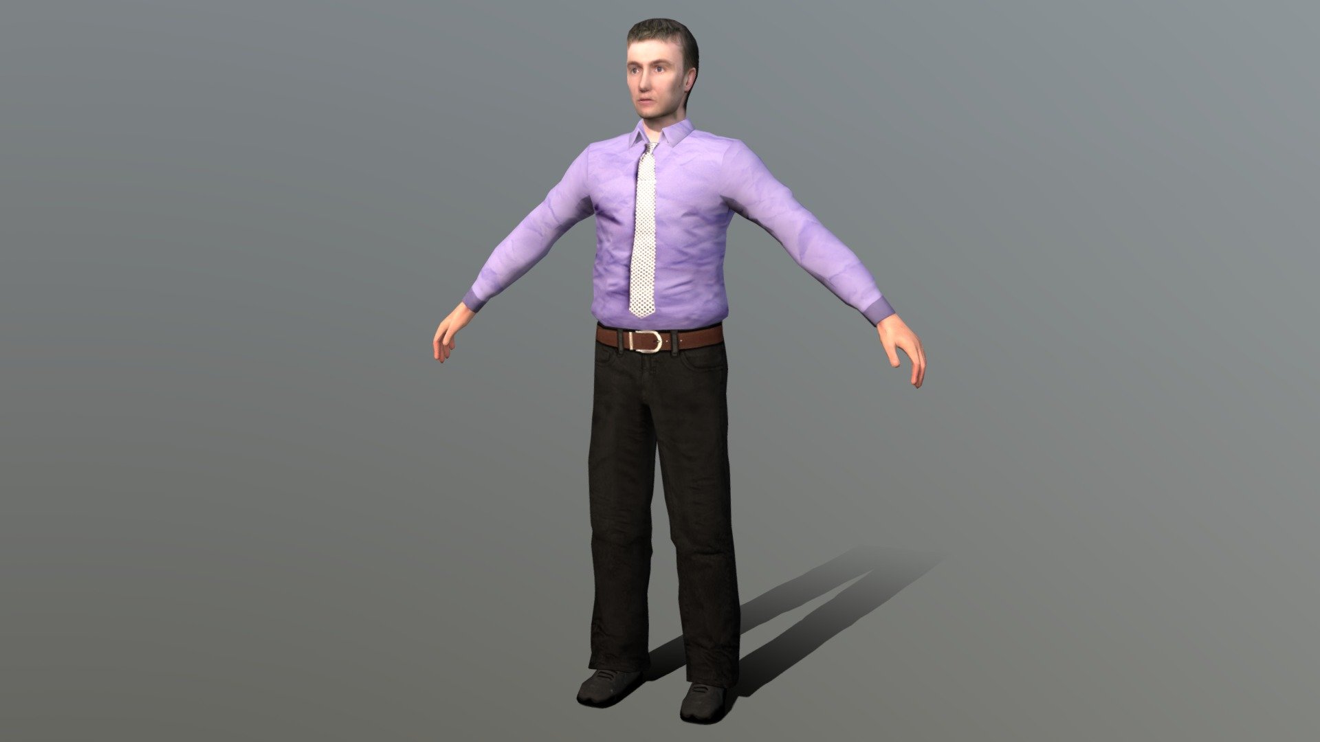 Male LowPoly (Rigged) - #8 - Buy Royalty Free 3D model by Aglobex ...