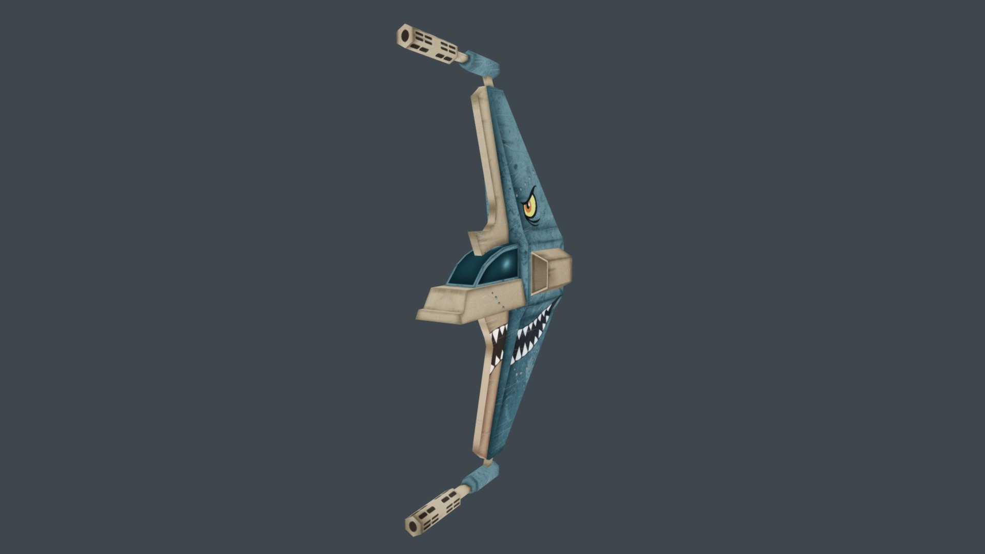 Shark Ship Model