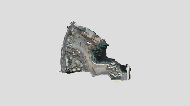 Tarsanas Shipyard, Syros Greece (test) 3D Model
