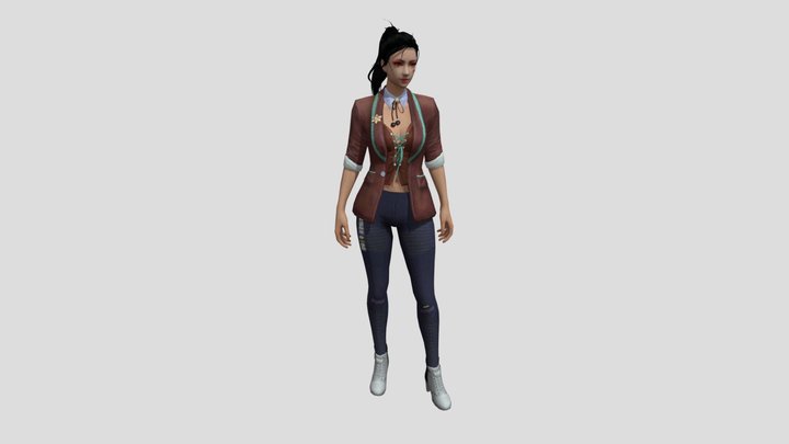 Freefire Character 07 3D Model
