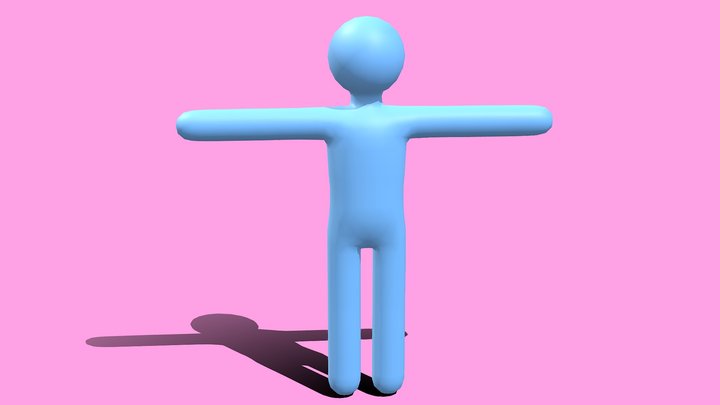Free Pack - Stick Man (Rigged) – Modello 3D gratuito STL