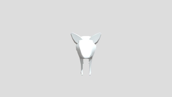 Fox Lowpoly Model