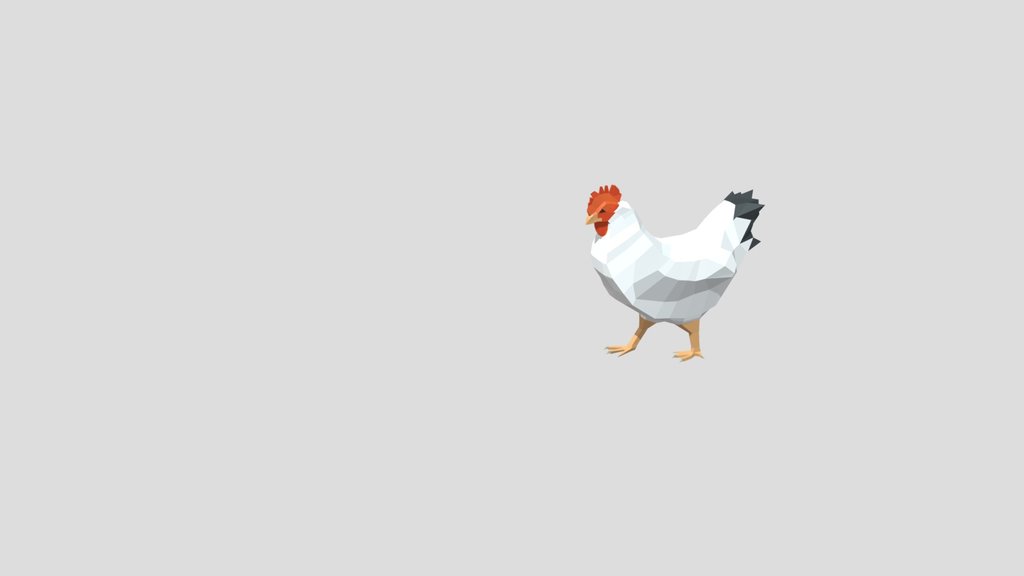 Low Poly Chicken