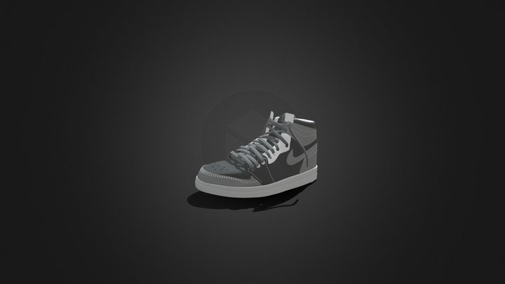 High-Quality 3D Realistic Sneaker Model 3D Model