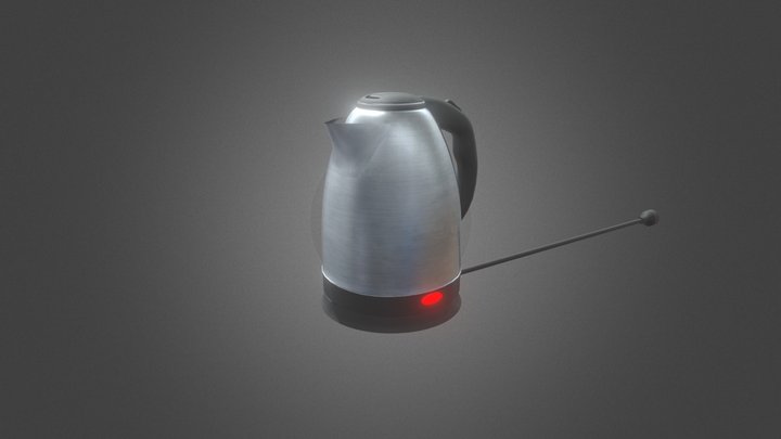 Electric Kettle 3D Model