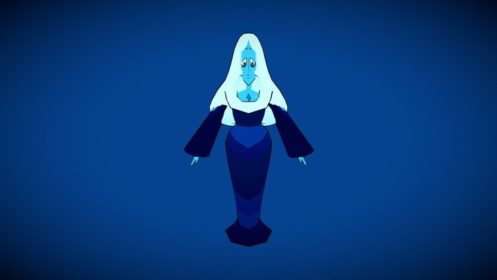 Blue Diamond 3D Model