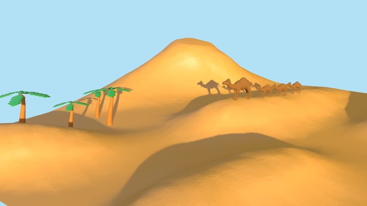 Desert (Nature) 3D Model