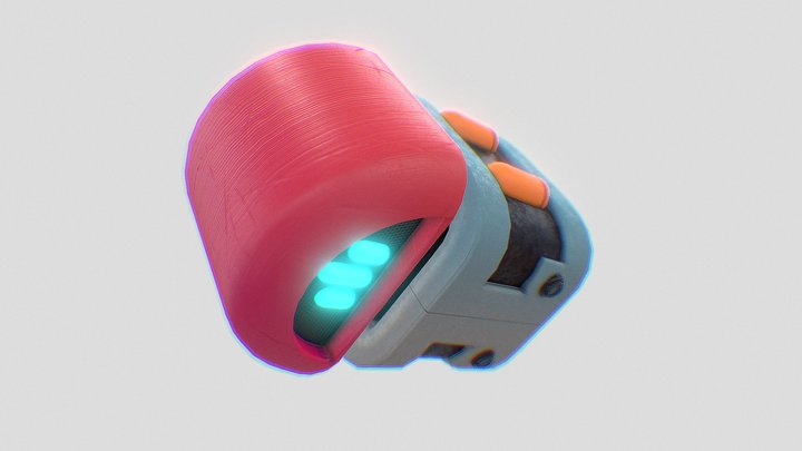 Mecha Fist 3D Model