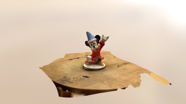 Mickey Mouse statue 3D Model
