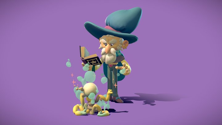 Palanquin Crafting Accident 3D Model