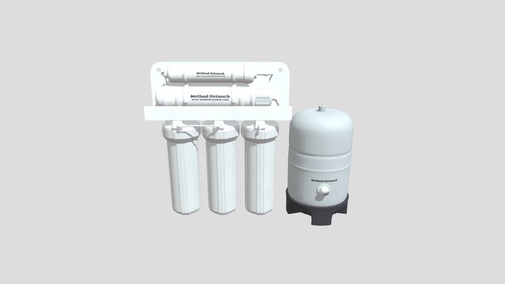 Water Filtration System 3D Model