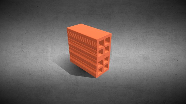 Brazilian brick 3D Model