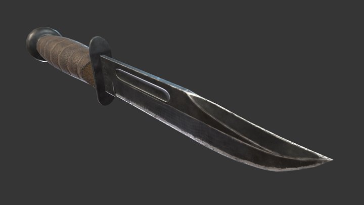 Kaber Knife 3D Model