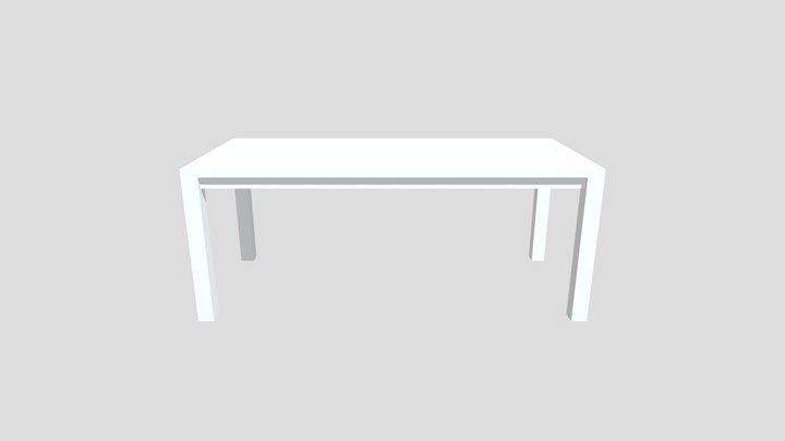 Tuintafel 3D Model