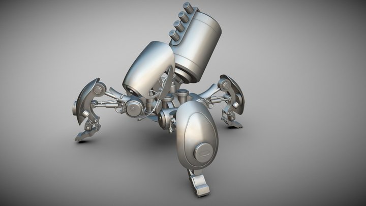 robot 3D Model