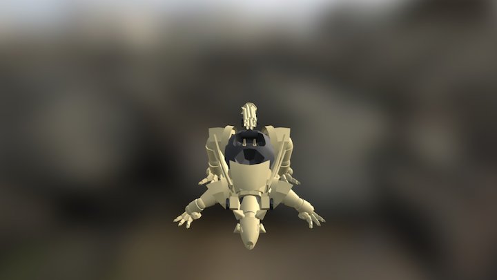 Dino Gunfire 3D Model