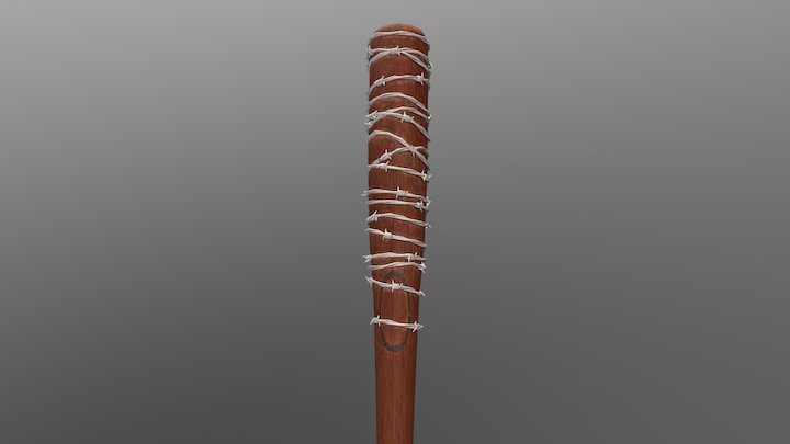 Lucille Bat (Walking Dead) 3D Model