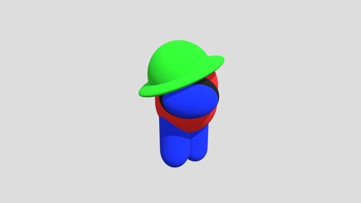 AMOG US BAMBI 3D 3D Model